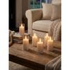 Set of 6 Plastic Candle Lantern Battery Flameless Led Candle Cheap Safer Candles Party Holiday Event Perfect Decor