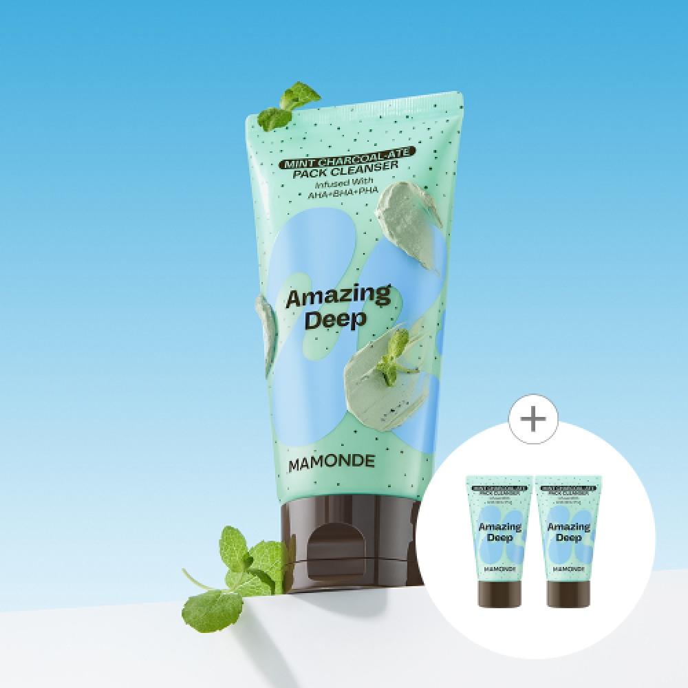 Mamonde Amazing Deep Mint Charcoal Pack Cleanser 135g  2 NONE