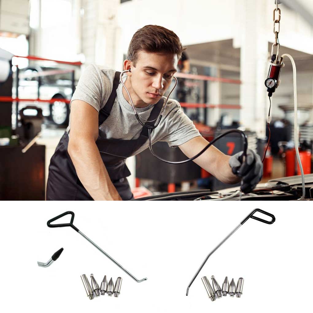 Car Dent Repair Hail Remover Hooks Paintless Door Tools Damage Crowbar Kit for Automotive Repairing Accessories