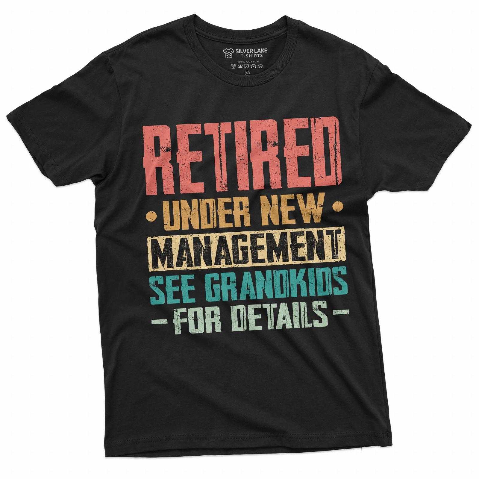 Men s Grandpa funny T-Shirt Mens Womens Tees Top retired grandpa Grandfather Papa Gift Tees L