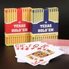 1/2pcs A set of durable, universal baccarat and Texas Hold'em playing cards, waterproof and smooth, for poker and
