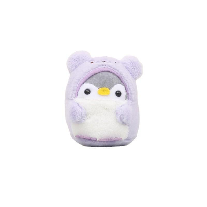 Adorable Plush Cartoon Penguin Keychain Cute Stuffed Animal Perfect For Gifts