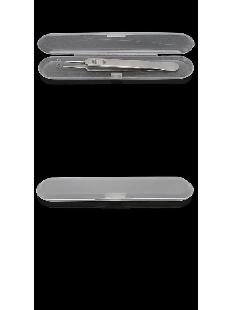 Stainless Steel Ultra-Fine Pimple Tweezers - Super Sharp Acne & Blackhead Removal Tool for Beauty Care