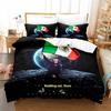 Natanael Cano Bedding Set Single Twin Full Queen King Size Bed Set Adult Kid Bedroom Duvetcover Sets Print Anime Bed Sheet Set