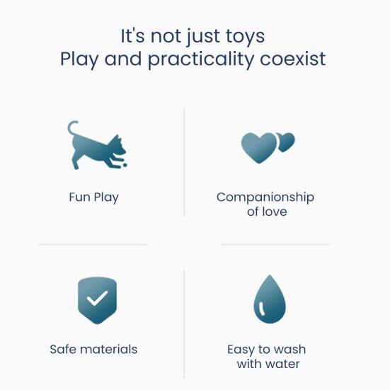 Interactive Treat Dispensing Dog Toy Pea Shaped Puzzle Slow Feeder for IQ Training Mental Stimulating Pet Enrichment Toy for Large Medium Small Dogs