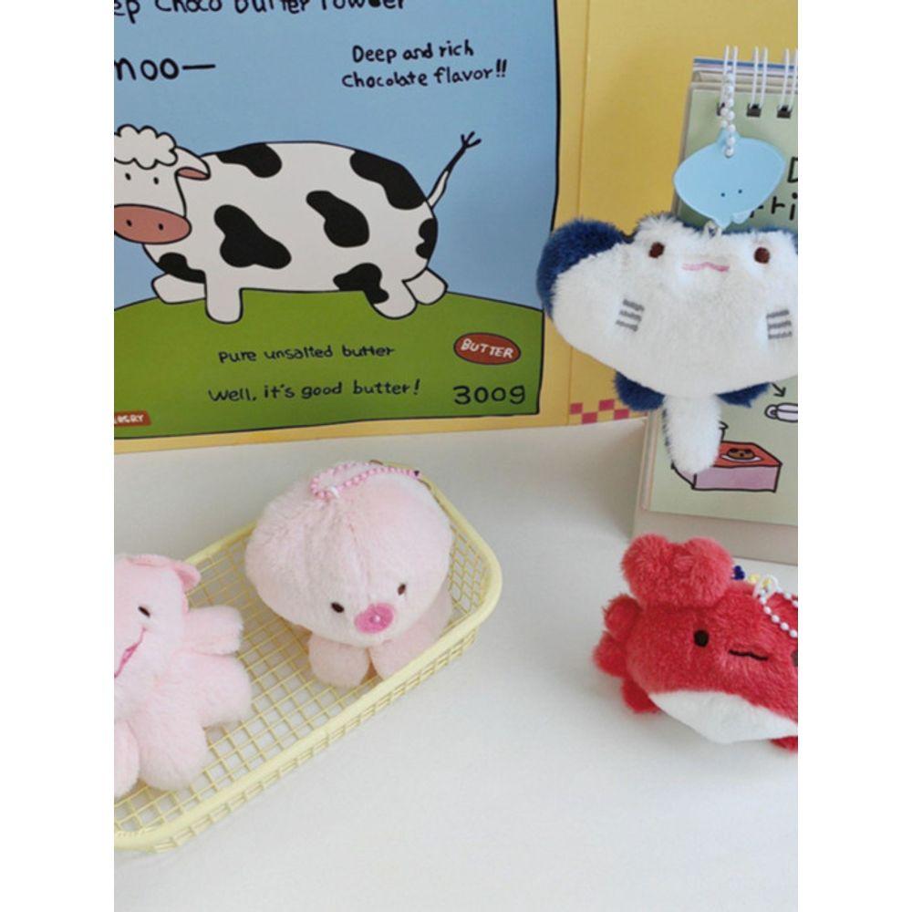 

bookaz [bookaz] Sea Friends Keychain crab