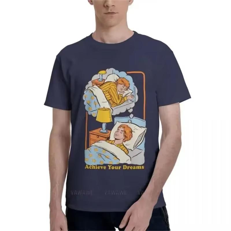 

Men Clothingcustom Harajuku Summer Men Achieve Your Dreams Classic Mens Workout Shirts T Shirts Men Male Top Teeshirts 4XL