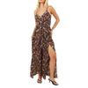 Womens/Ladies Paisley Regular Spaghetti Strap Jumpsuit