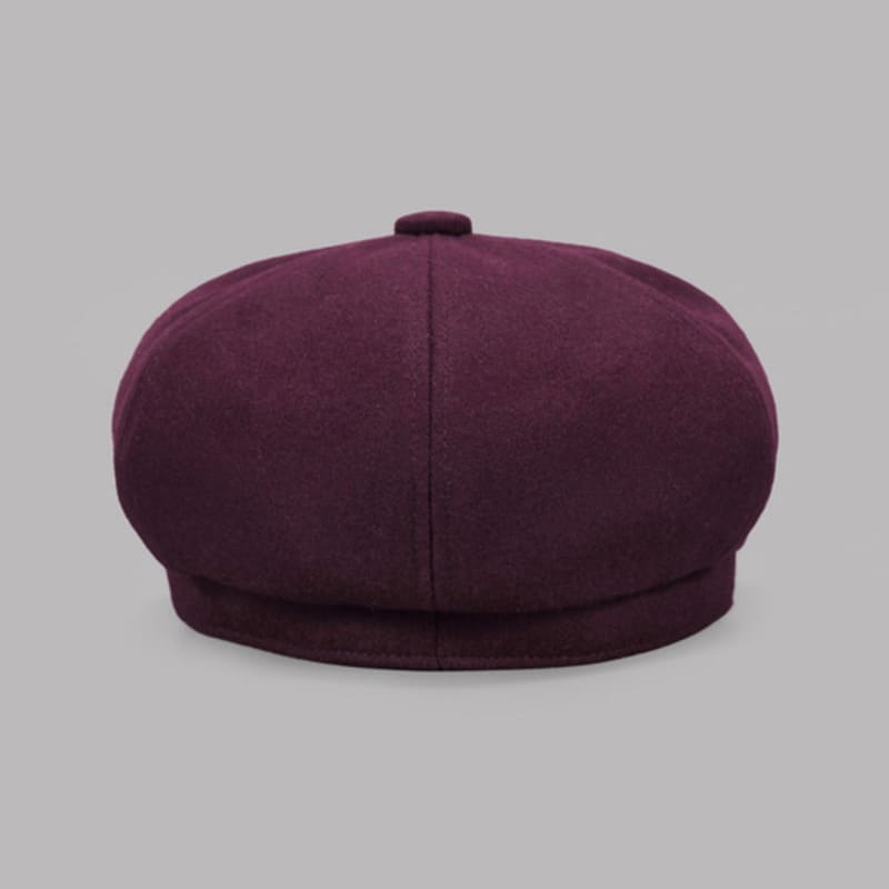 MAIA Wool Bread Hat - Wine