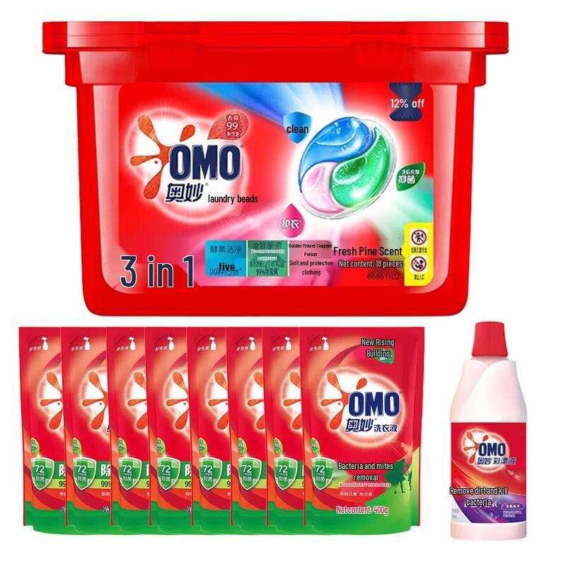 OMO Fresh Eucalyptus Laundry Bundle