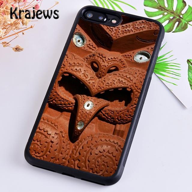 Krajews Maori polynesian samoan tribal Phone Case Cover For iPhone 17 Air 16 15 14 plus 12 pro max coque Fundas