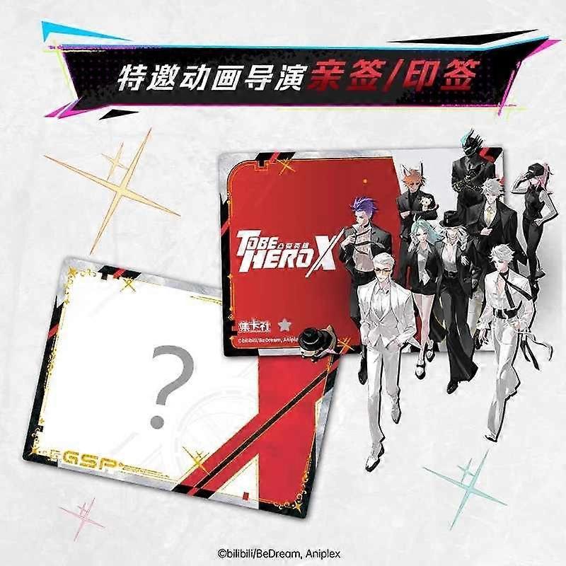 ‘To Be Hero’ × Convex Acrylic Cards: Anime Hero Series – Anime and Gaming Merchandise, Collectible Toys, Gifts