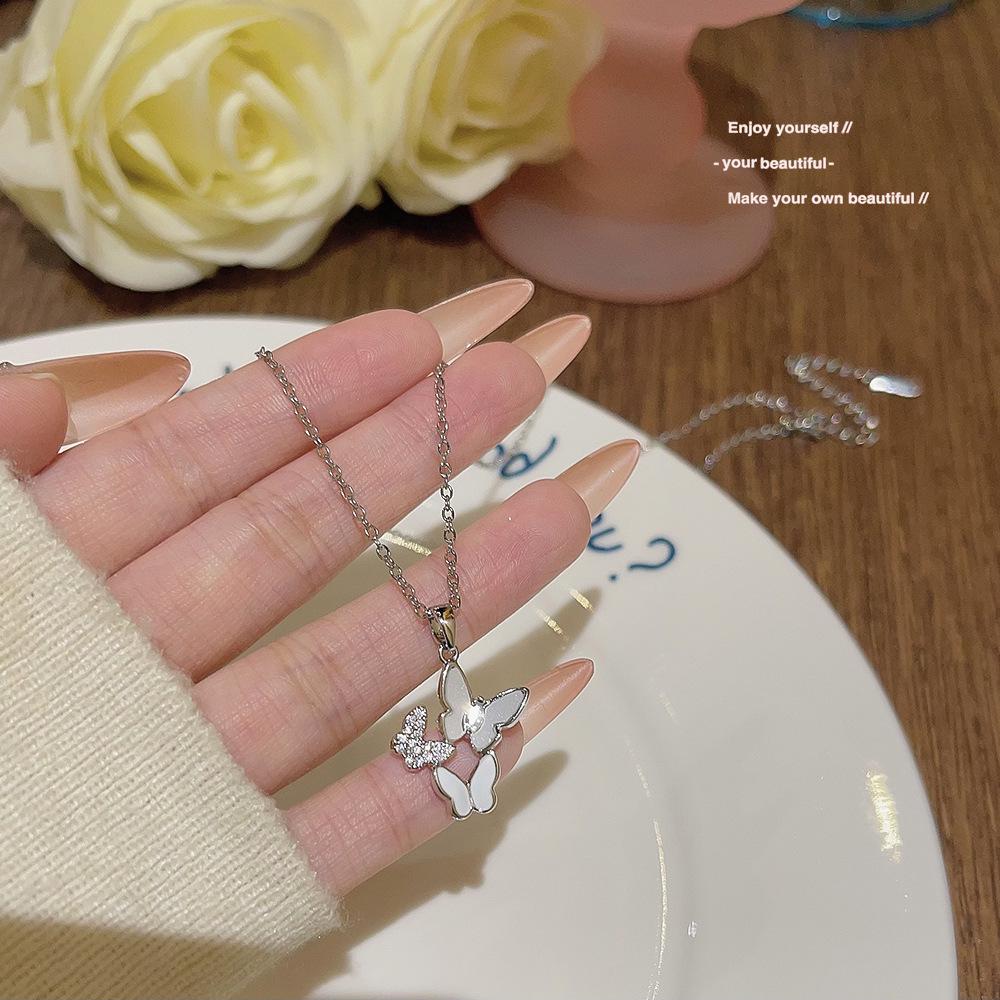 2025 Luxury Titanium-Clad Women's Summer Necklace - Non-Fading, High-End Design