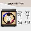 JQUEEN Automatic Watch Winder, Single Watch Winder, Made in Japan with a Mabuchi Motor, Quiet Operation, Suitable for Men and Women, Great Gift