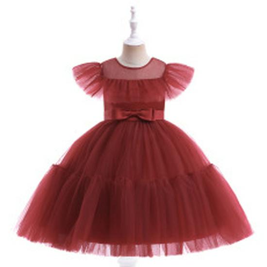 Girls' Flower Princess Performance Dress