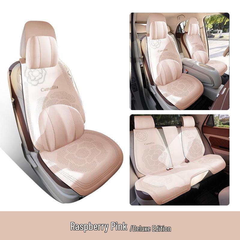 Breathable Suede Seat Covers for Geely Galaxy L7 Dragon MAX & Starship Asian Games Edition