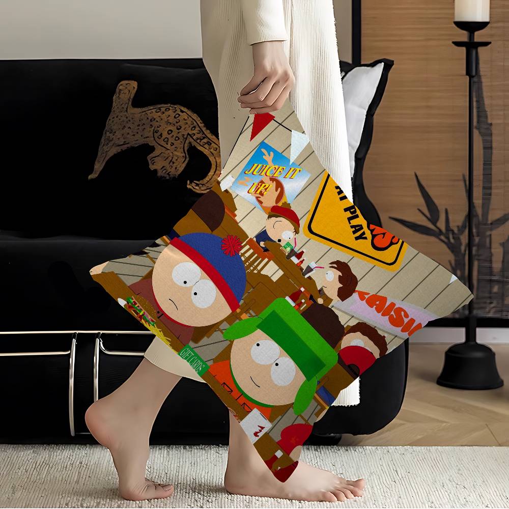 Classic Animation S-South Cartoon Park Pillow Anime Pillow Sofa Bed Head Pillow Cover Cushion Cover 45X45 Cm Fashion