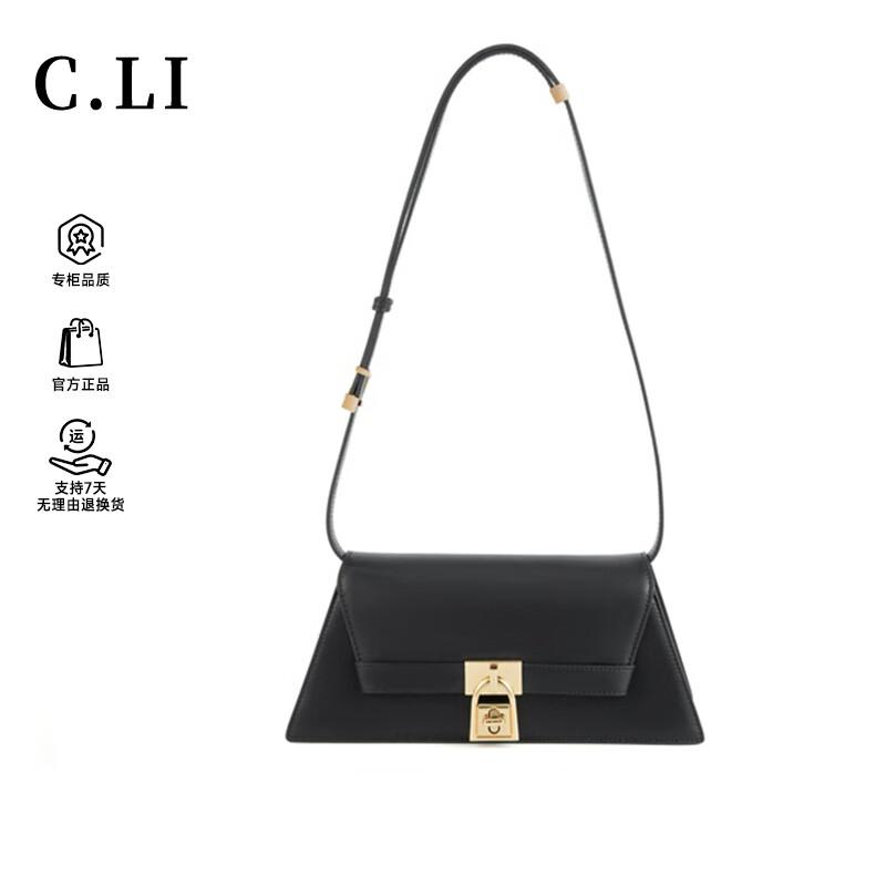 

C.LI Women s Light Luxury Split Leather Shoulder Bag