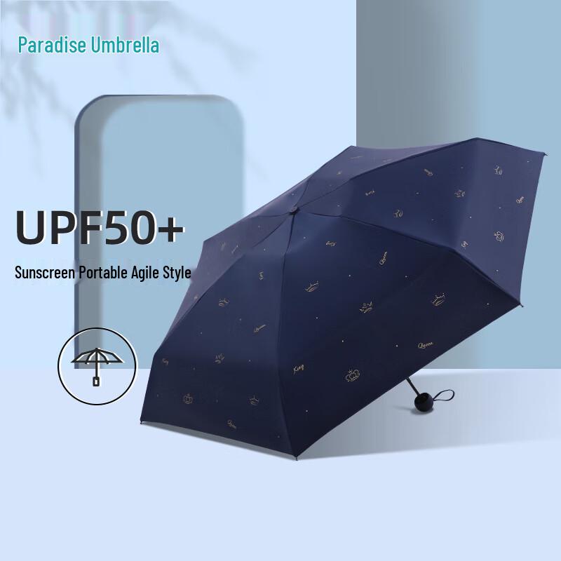 

Portable 5-Fold Anti-UV Sun & Rain Umbrella