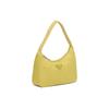 Prada Re-Edition Triangle Logo Shoulder Bag Women Handbags Yellow 1NE515-2DH0-F068X