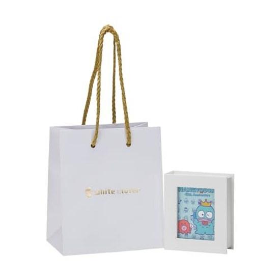 White Clover Hangingyodon 40th Anniversary Ladies Necklace Dancing Stone Sanrio Characters Silver 925 Surgical Stainless Steel 316L Cubic Zirconia