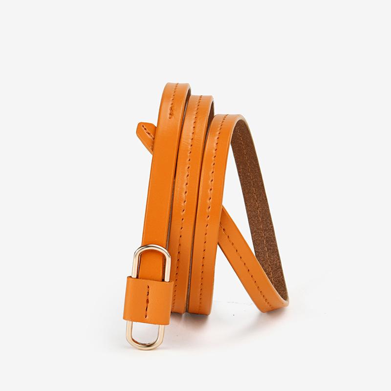 

Четыре сезона в наличии новые женские мягкие кожаные брюки из коровьей кожи с тонким ремнем из натуральной кожи без проколов 100cm