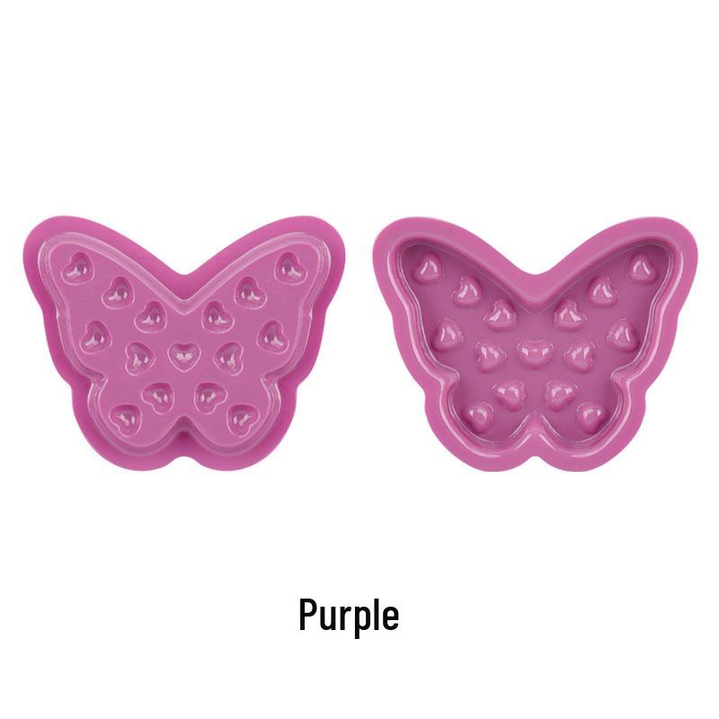 100-Pack Eyelash Extension Glue Trays - Base-less PVC Pads