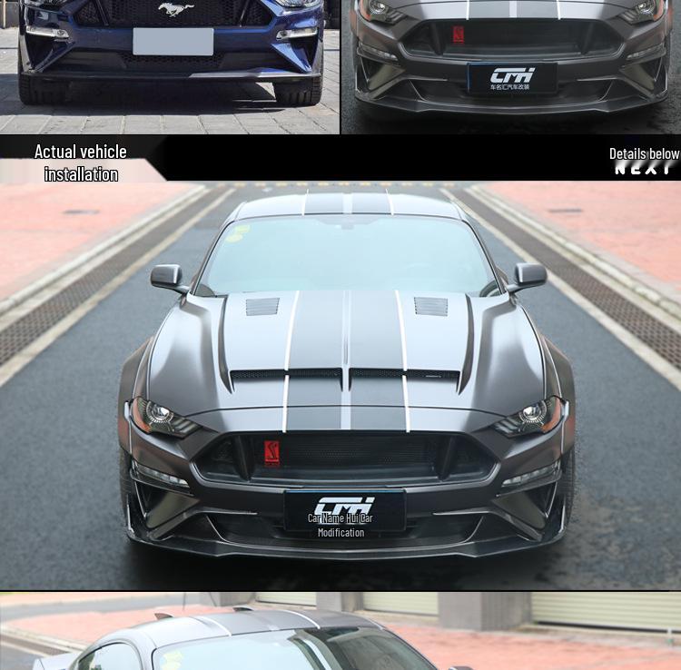 Carbon Fiber Vented Hood for 18-22 Ford Mustang