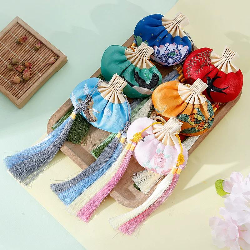 Dragon Boat Festival Sachet Perfume Bag Bag Small Pendant Solar Terms Pouch Accessories Carry Creative Archaistic Tassel Silk Bag Cloth Bag