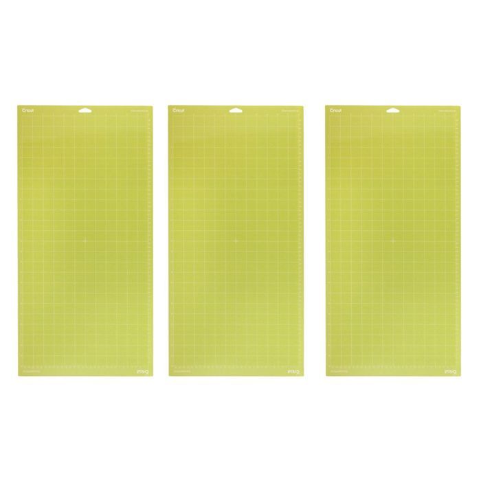 3 standardklistrande skärmattor 61 x 30,5 cm Cricut