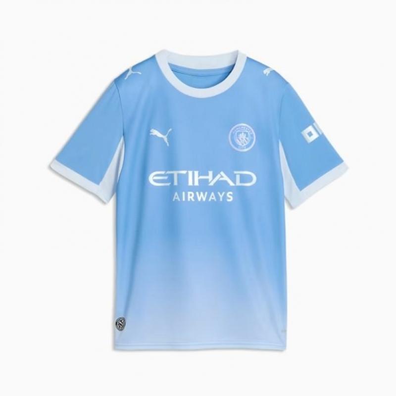 Puma Junior Manchester City Fc Home Jersey Replica 784329 01 01 ice blue/128