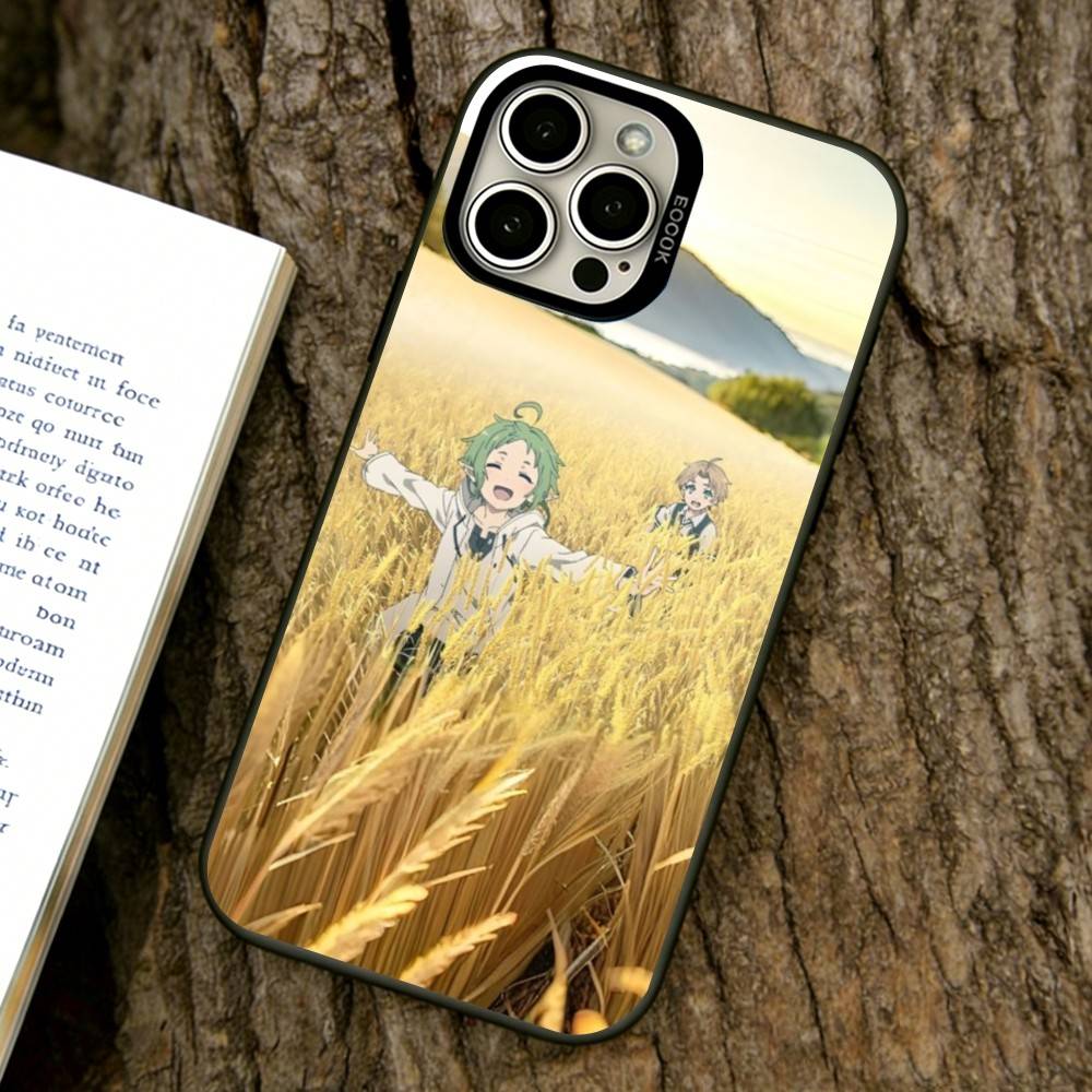 Mushoku Tensei Phone Case For iPhone 17,16,15,14,13,12,11 Plus,Pro Max,XS,Colorful Silver Phone case Funda Cover