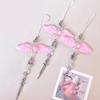 Delicate Phone Charm Keychain Bag Dangler Cute Bowknot Heart Phone Dangler Decoration for Fashionable Individuals