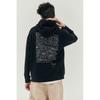 H M Loose Fit Hoodie Black apoH