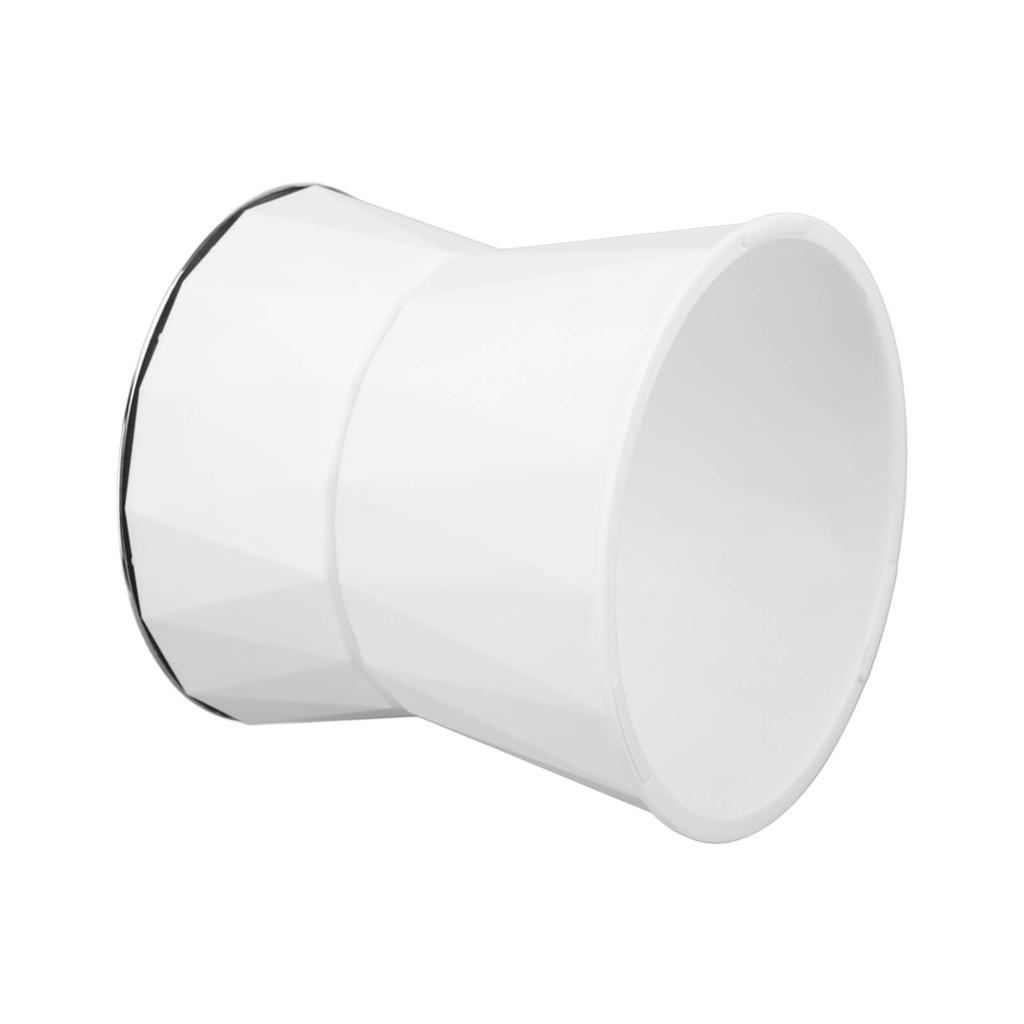 Cat Stainless Steel Bowl Increased Neck Protective Heavy Duty Cat Double Bowl for Cats DogsWhite