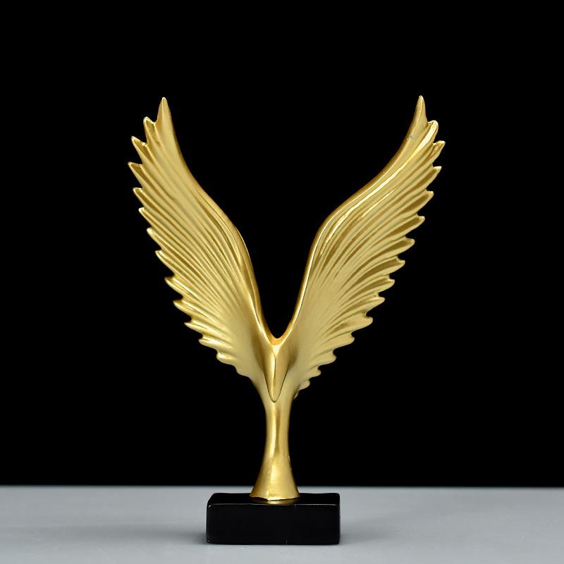 Mini Dapeng Spreads Wings Nordic Modern Living Room Study Home Atmosphere Decoration Creative and Minimalist Desktop Decoration