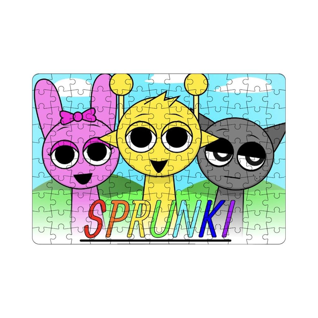 Kreslené puzzle, hračky s puzzle, kreativní dárky, dětské dárky, nástěnné dekorace