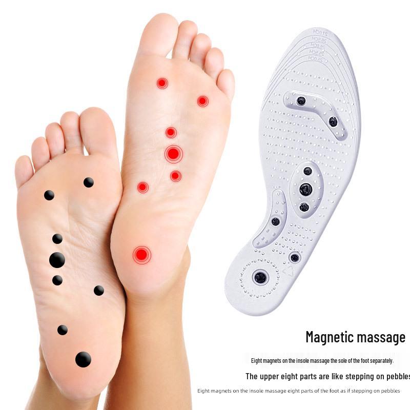 Breathable Magnetic Massage Insoles with 8 Magnets for Men & Women