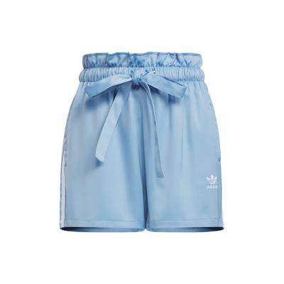 Originals Trefoil Sportswear Shorts mit Drei-Streifen-Spleißdesign Damen Unterteile Himmelblau IN1017