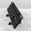 Keyboard Stand Detachable Space-saving Acrylic Transparent Computer Keyboard Stand Keyboard Tray