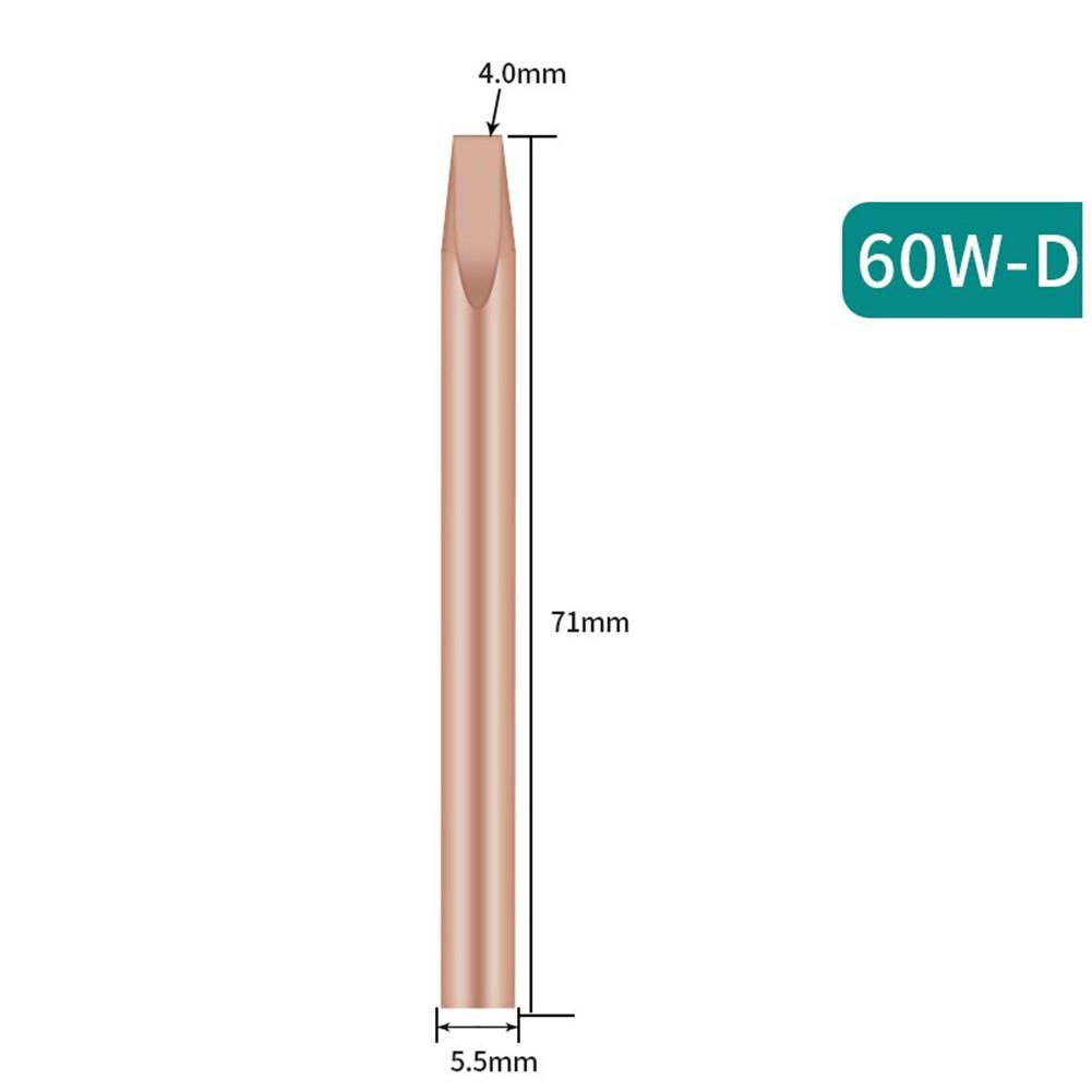 5.5 Mm Soldering Iron Tip 70-71 Mm Effective Cleaning