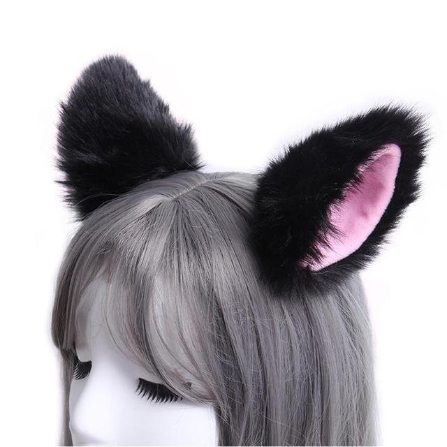 Clip In Neko Ears Ddlg Kitten Cosplay Pet Play
