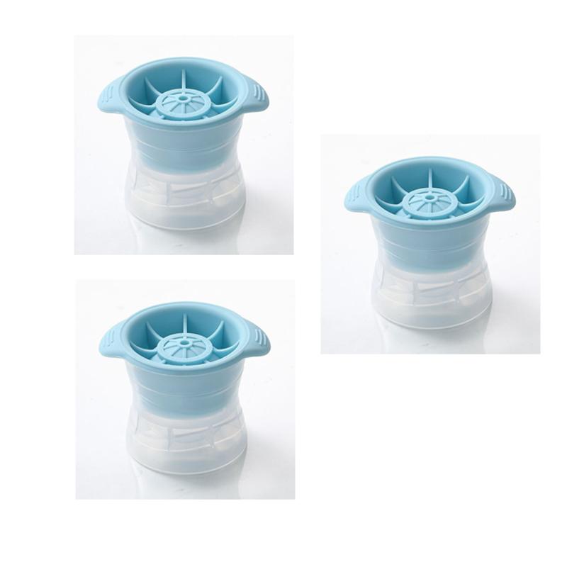 

Silicone Whiskey Ball Ice Maker Food Grade Silicone Ice Hockey Mold Ice Grid Circular Ice Box Summer Home Bar Kitchen Ice Tools