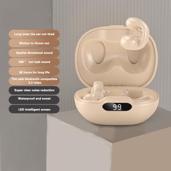 S518 Wireless Earbuds Type-C Charging Noises Canceling