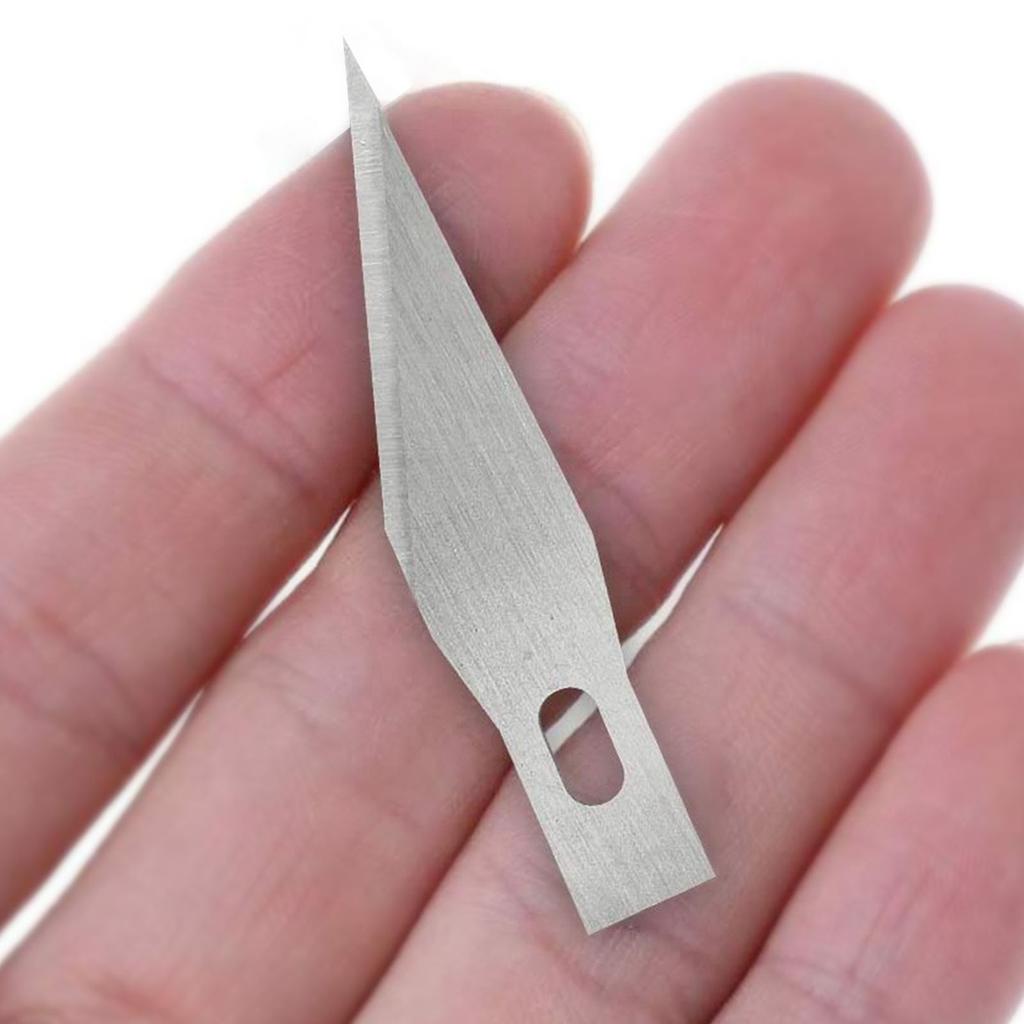 150 Pcs Carving Blade High Carbon Steel Sharply Precise Cut Carving Repair Glue Removal Craft Knife