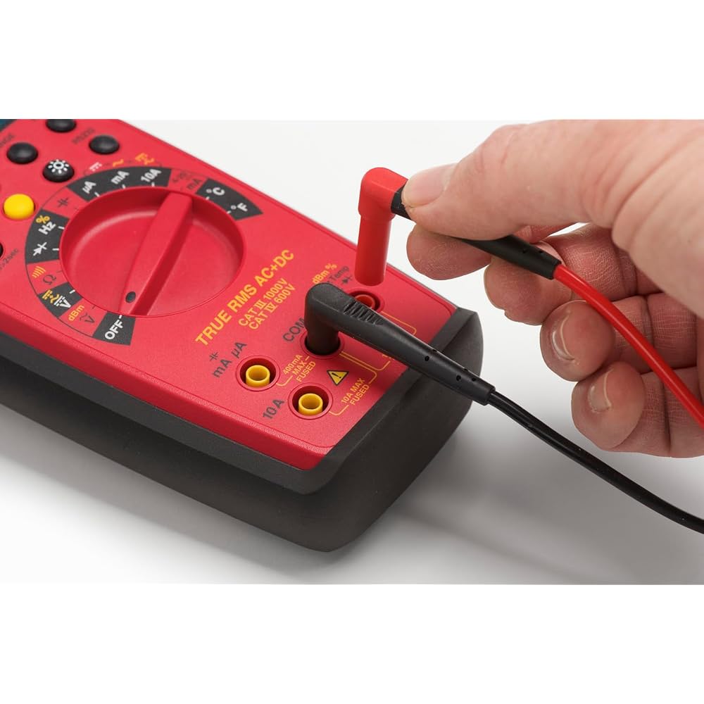 Fluke TwistGuard Test Leads Insulated Type Safety Compliant for Clamp Meters TL175