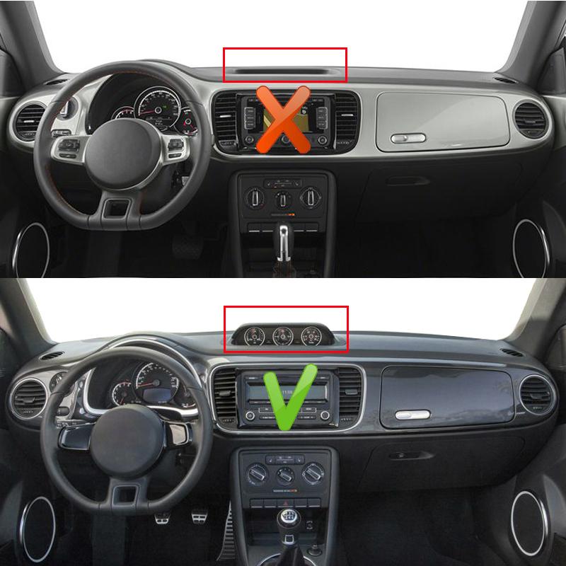 Car Dashboard Cover Dash Mat Carpet For VW Volkswagen Beetle 2012 - 2019 LHD RHD Auto Dashmat 2013 2014 2015 2016 2017 2018