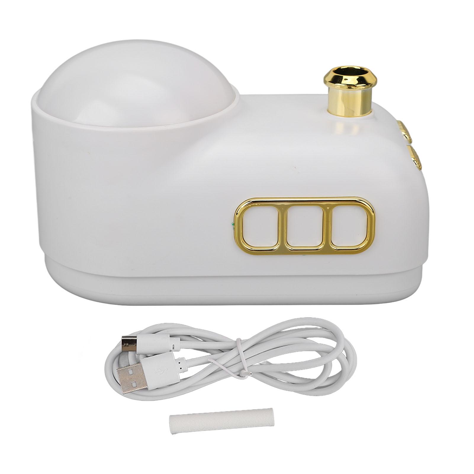 Humidifier with Night Light Fine Spray 3 Color Light Mode Mobile Using Vintage Desktop Humidifier for Bedroom