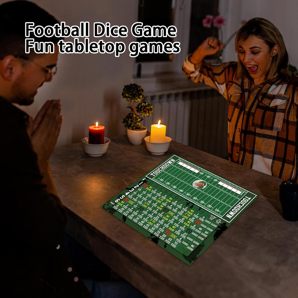 Gioco di Dadi Calcistici Divertente Gioco da Tavolo