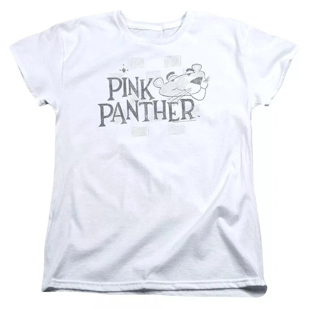 Pink Panther  Sketch Logo  Women s T-Shirt S